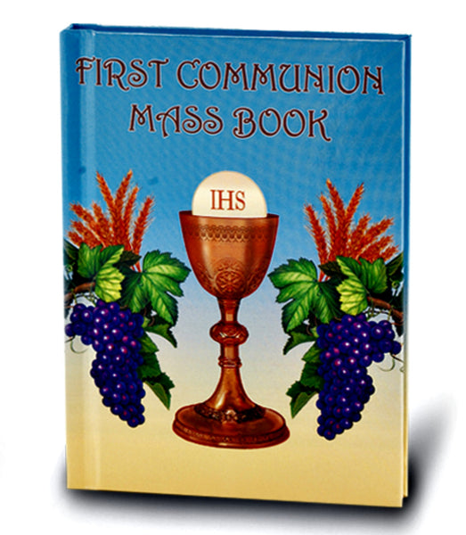 First Communion Mass Book with Chalice & Host Cover Hirten 2467