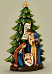 Christmas Tree with Holy Family 13" Figure Roman 31110