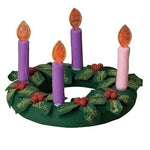 Child's Advent Wreath with Removable Candles Roman 34239