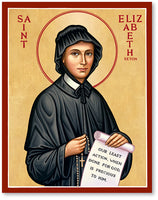 St. Elizabeth Ann Seton Icon 8x10 Print Unframed by Monastery Icons 392LGU
