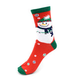 Women's Christmas Holiday Socks 3PR One Size Fits Most Santa Snowman Reindeer