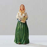 St. Dymphna 3.5" Statue with Prayer Card & Biography
