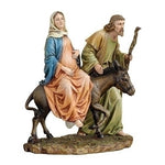 La Posada Figure Travel to Bethlehem Joseph & Mary by Joseph's Studio Advent
