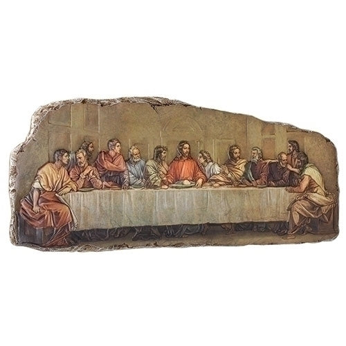 Last Supper 3-D Wall Plaque by Joseph Studio 7.75" by 18.5" #41437