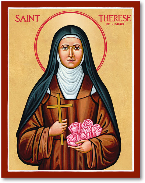 St. Therese of Lisieux Icon 8x10 Print Unframed by Monastery Icons 426LGU