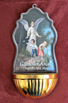 Guardian Angel Plastic Holy Water Font Religious Art 45-700-GA