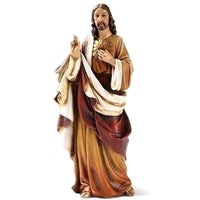 Sacred Heart of Jesus 6.25" Statue Figure by Joseph's Studio Roman 60698