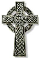 Celtic Wall Cross 9.5" by Joseph's Studio - Irish Theme Roman 64070