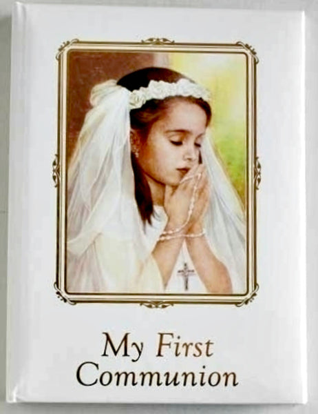 My First Communion 4x6 Photo Album - Girl Cover Roman 65399