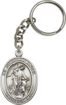 Guardian Angel Pewter Key Ring Keychain By Bliss MADE USA