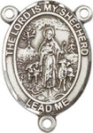 Sterling Silver Lord is My Shepherd Rosary Centerpiece ONLY - Make Your Own Rosary