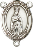 Pewter Our Lady of Fatima Rosary Centerpiece ONLY - Make Your Own Rosary by Bliss