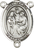 Sterling Silver Holy Family Rosary Centerpiece ONLY - Make Your Own Rosary by Bliss
