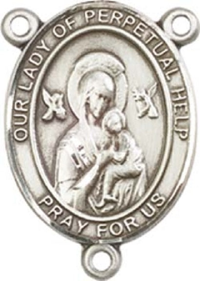 Our Lady of Perpetual Help Rosary Centerpiece ONLY - Make Your Own Rosary by Bliss