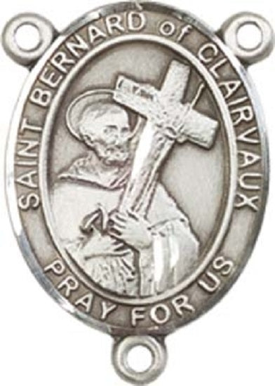 St. Bernard of Clairvaux Make Your Own Rosary by Bliss Sterling Silver