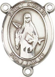 St. Amelia Rosary Centerpiece ONLY - Make Your Own Rosary by Bliss Sterling Silver