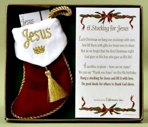 Stocking for Jesus - Start a New Family Tradition!