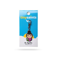 Tiny Saints - St. Agatha - Patron of Those With Breast Cancer