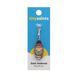 Tiny Saints - St. Ambrose Patron of  Beekeepers, Stone Masons
