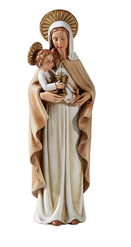 M.J Hummel Our Lady of Blessed Sacrament 8" Statue Virgin Mary First Communion B1201