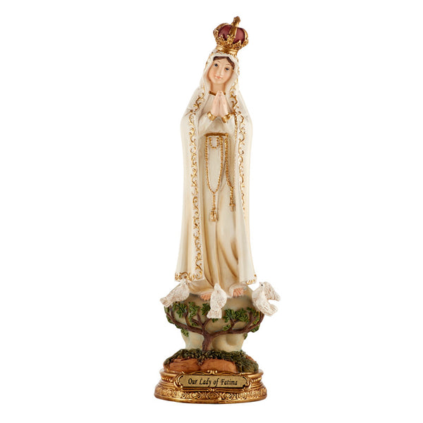 Our Lady of Fatima 8" Statue by Sacred Traditions B2348 Autom