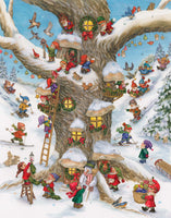 Elf Magic Advent Calendar Nativity Vermont Christmas Company  BB717