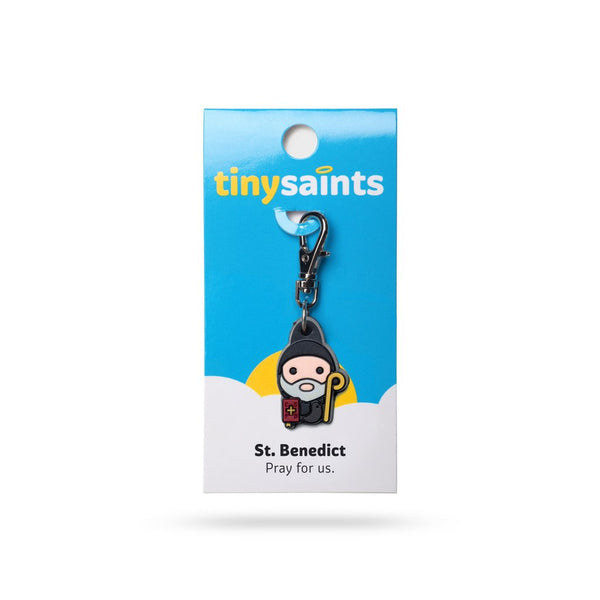 Tiny Saints - St. Benedict - Patron of Students, Europe, Monks & Poison Victims