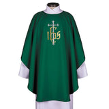 IHS Chasuble by R.J. Toomey D1737 Vestment Green