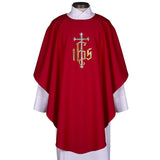 IHS Chasuble by R.J. Toomey D1737 Vestment Red