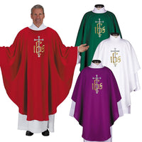 IHS Chasuble - Set of 4 by R.J. Toomey D1738