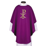 Chi Rho Chasuble by R.J. Toomey Vestment D1739 Purple