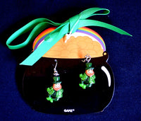 St. Patrick's Day Theme Earrings YOU CHOOSE from 4 Designs
