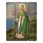 Saint Patrick of Ireland by Michael Adams Wood Pallet Sign - Gerffert G1101