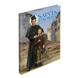Saints for Boys HC Book Michael Adams Illustrations - Aquinas Press