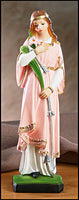 St. Philomena 8.5" Statue Figure GC137
