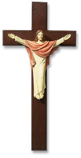 Verona Risen Christ 13" Wall Crucifix