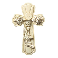 Tomaso Crosses of Distinction First Communion Wall Crucifix 7.5" Boxed