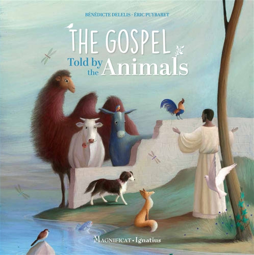 The Gospel Told by the Animals Children's Hardcover Book by Benedicte Delelis