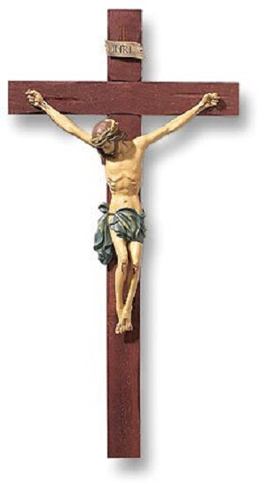 Verona Roma 13" Wall Crucifix - Boxed Confirmation Communion Gift