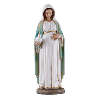 4" Mary Mother of Jesus Statue (Mary With Child)