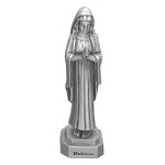 Praying Madonna 3.5" Pewter Statue - Virgin Mary Bethany Collection Jeweled Cross