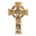 True Celtic 8" Pewter Wall Cross by Jeweled Cross