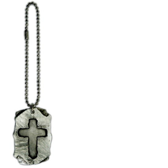 Cross Car Auto Mirror Metal Charm by CA Gift KT505