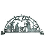 Standing Metal Nativity Scene by Cathedral Art