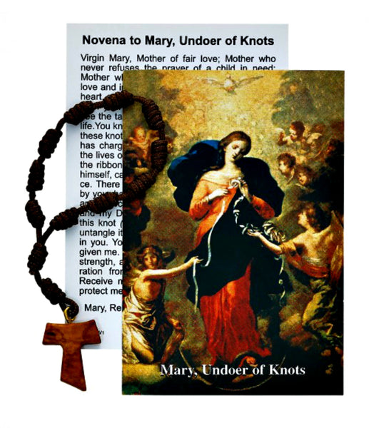 Novena to Our Lady Undoer of Knots & Finger Rosary McVan NV1