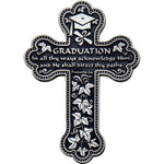 Graduation Proverbs 3:6 Metal 5.75" Wall Cross Cathedral Art PMC114