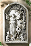 Saint Francis of Assisi Standing Plaque Indoor/Outdoor Use by Avalon Gallery