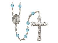 St. Anne Silver Plate Hand Made Rosary by Bliss 
