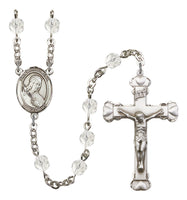 St. Philomena Silver Plate Hand Made Rosary by Bliss Crystal