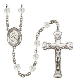 St. Maria Goretti Silver Plate Hand Made Rosary by Bliss Crystal